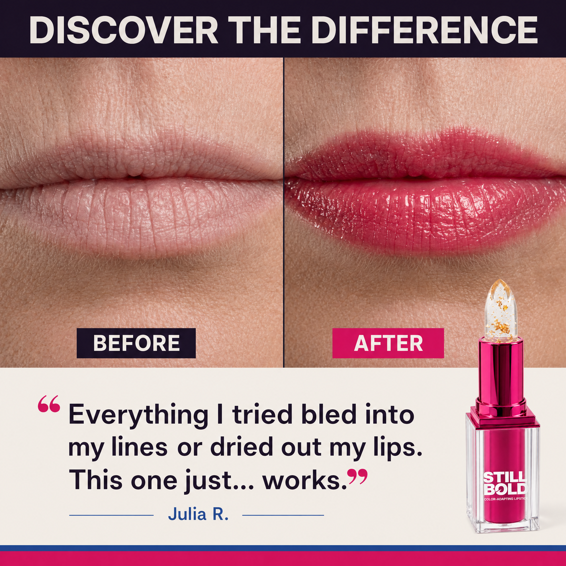 Color-Adapting Lipstick